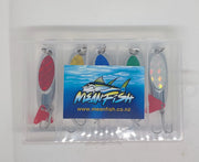 Kahawai Lures 5 x 21 Grams with TackleBox by NZ Diver