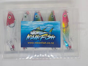 5 x15 gram Lures with Tackle Box for Trout Salmon Kahawai by NZ Diver