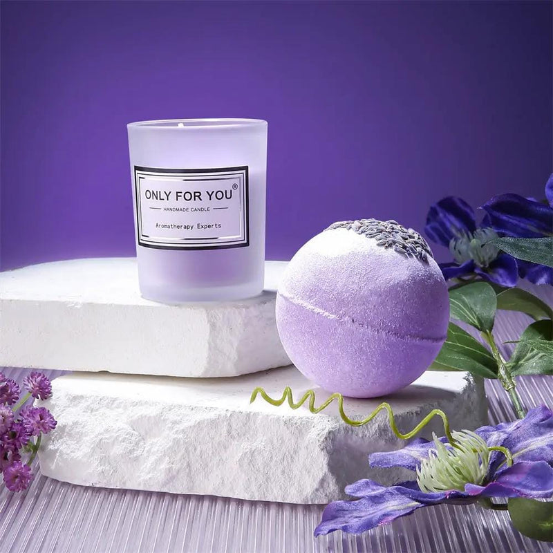 Aroma Candle Bath Gift Box by Poppy Gifts