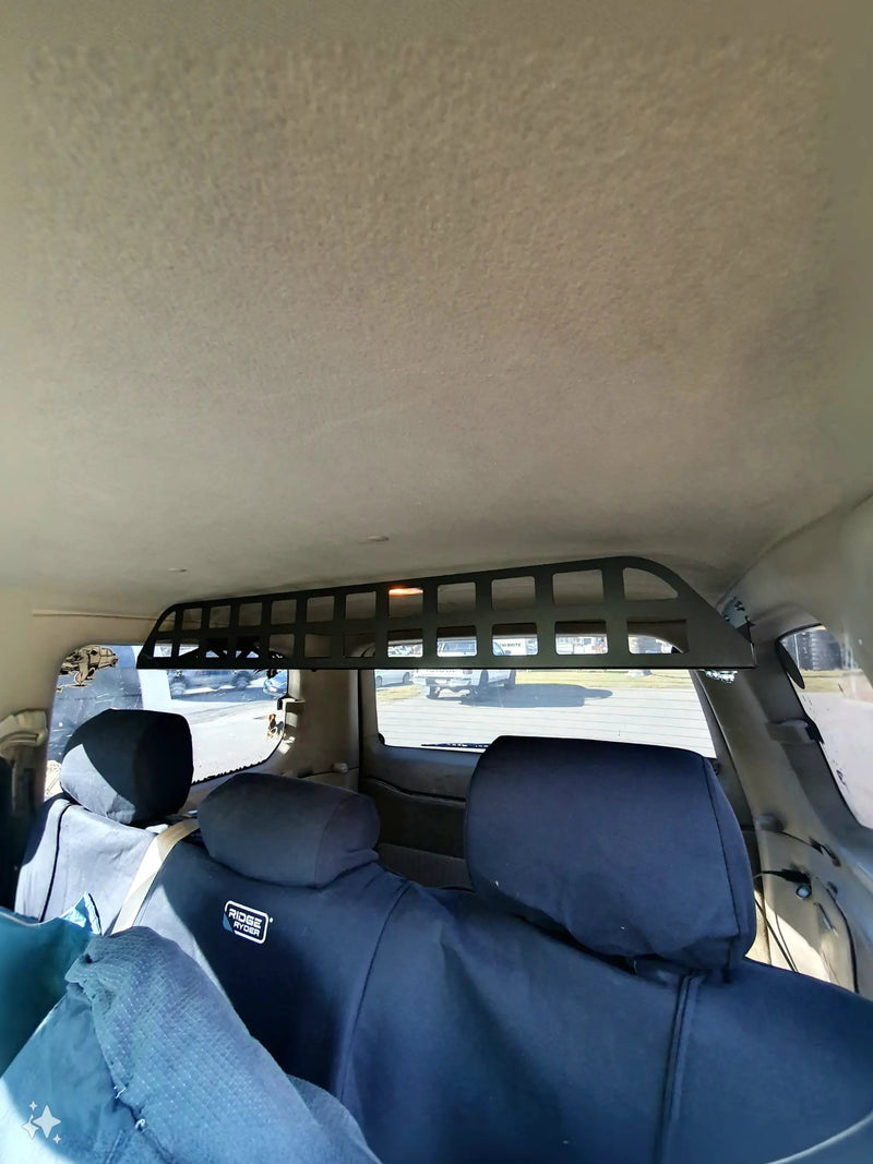 Toyota Landcruiser 100 series Rear Cargo Shelf by ACFab