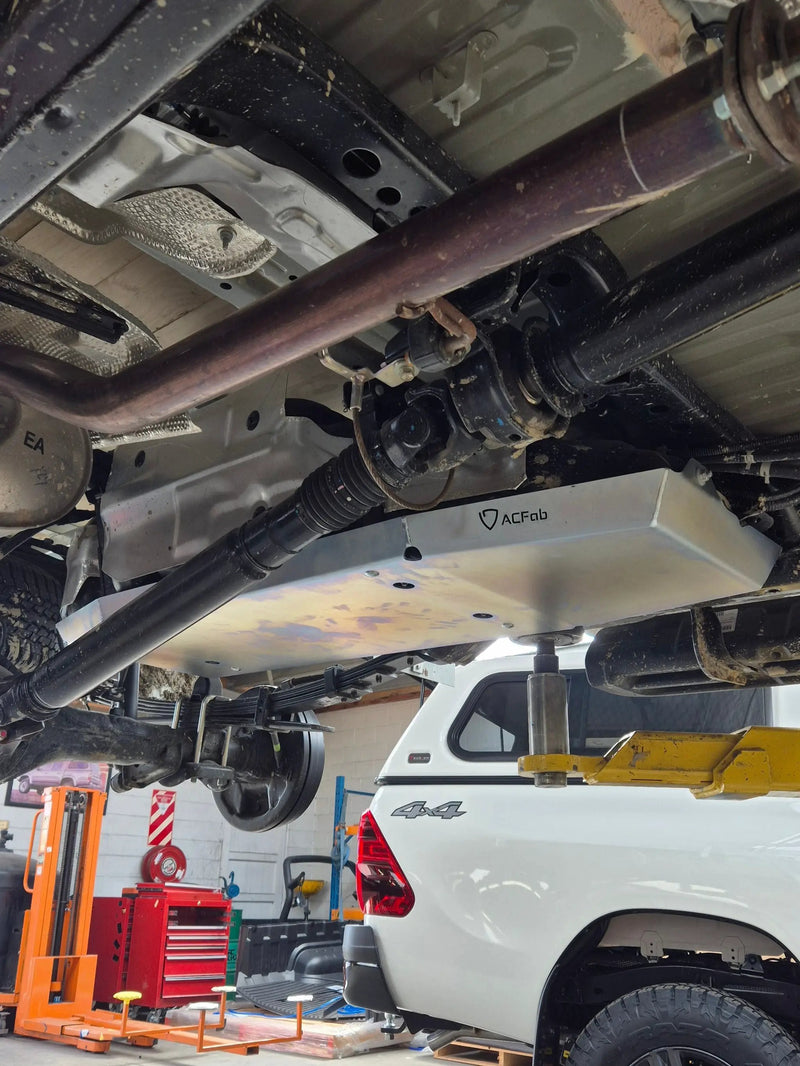 Toyota Hilux N80 GUN 2015 - current Fuel Tank Bash Plate by ACFab
