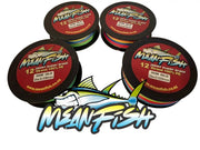 300m Meanfish x12 strand Premium Fishing Braid - Multicolour by NZ Diver