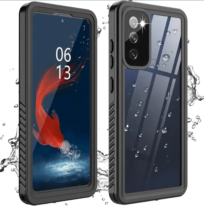 Waterproof & Shockproof Case for Samsung Galaxy S25 Plus – Clear Protective Cover by techplus