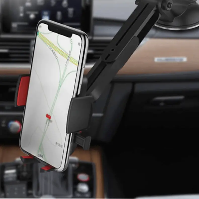 Hoco CAD01 Car Phone Holder Easy Lock Dashboard Windshield Mount