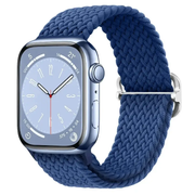 Apple Watch Braided Nylon Band – Adjustable Buckle, Lightweight & Stretchy by techplus