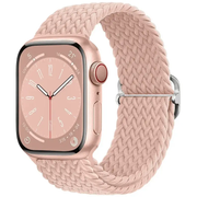 Apple Watch Braided Nylon Band – Adjustable Buckle, Lightweight & Stretchy by techplus