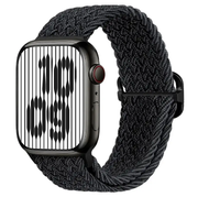 Apple Watch Braided Nylon Band – Adjustable Buckle, Lightweight & Stretchy by techplus