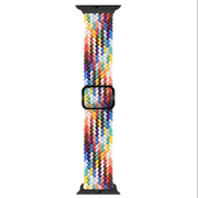 Apple Watch Braided Nylon Band – Adjustable Buckle, Lightweight & Stretchy by techplus