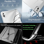 iPad Pro 11 Clear Shockproof Soft Case – 2nd/3rd/4th Gen (2020–2022) by techplus