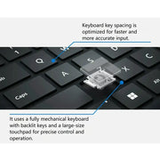 Habicare Colourways Bluetooth Magnetic Keyboard for Microsoft Surface Pro 8, 9, 10 & X with Pen Slot Colourways Bluetooth Magnetic Keyboard for Microsoft Surface Pro 8, 9, 10 & X with Pen Slot