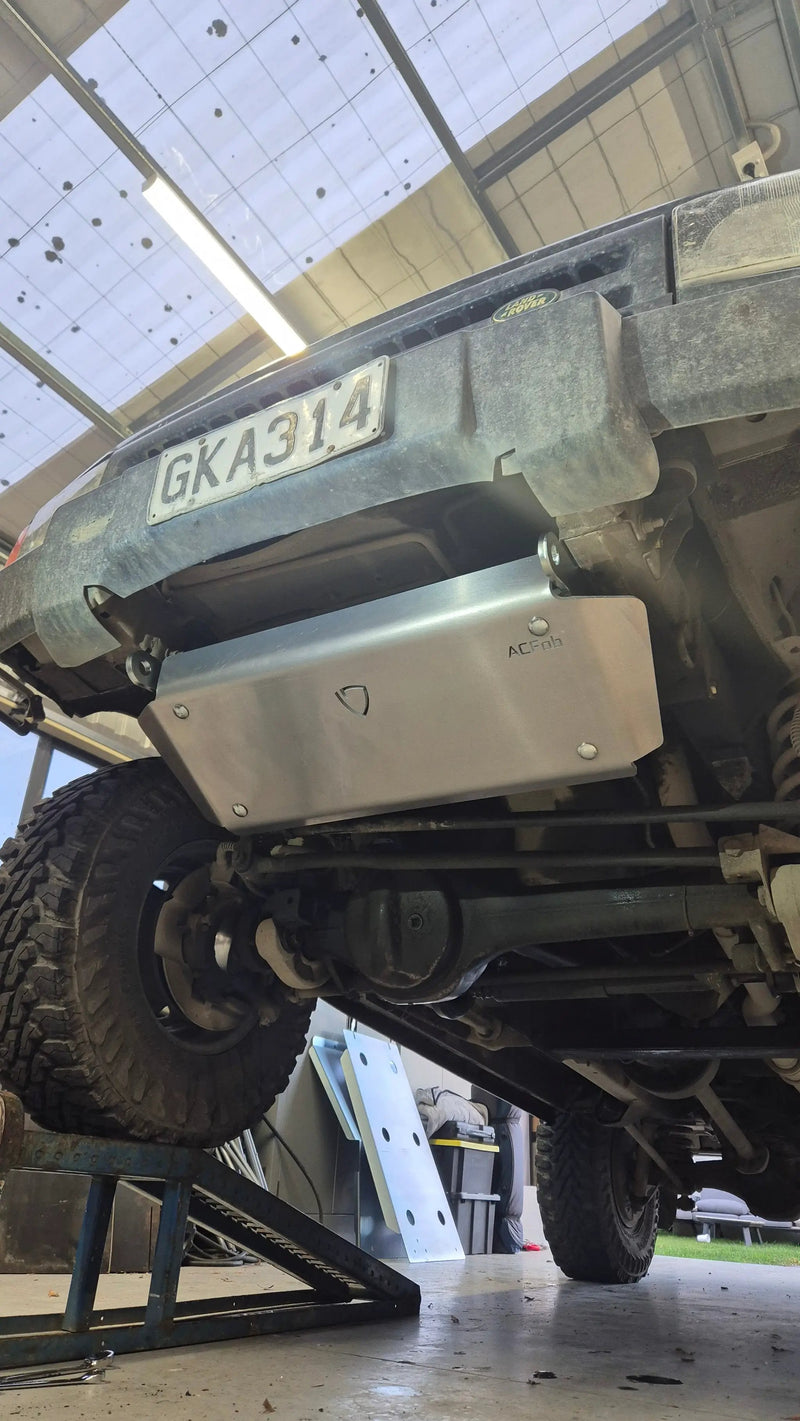 Land Rover Discovery 1 Steering Guard Front Bash Plate by ACFab