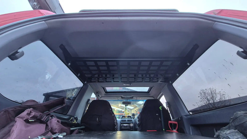Toyota Prado 90 series SWB Rear Cargo Shelf by ACFab