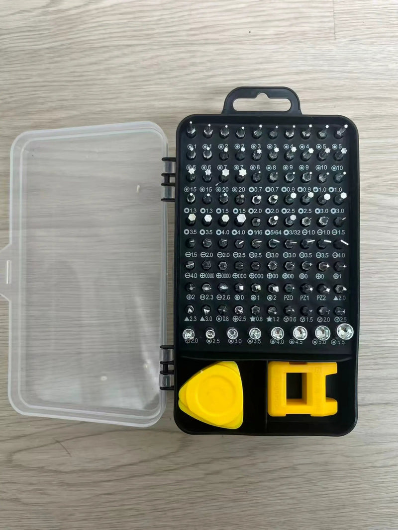 Magnetic Precision Screwdriver Set – 115 in 1 Multi Tool Kit for Electronics & DIY Repair DF5013 by ECOTREK
