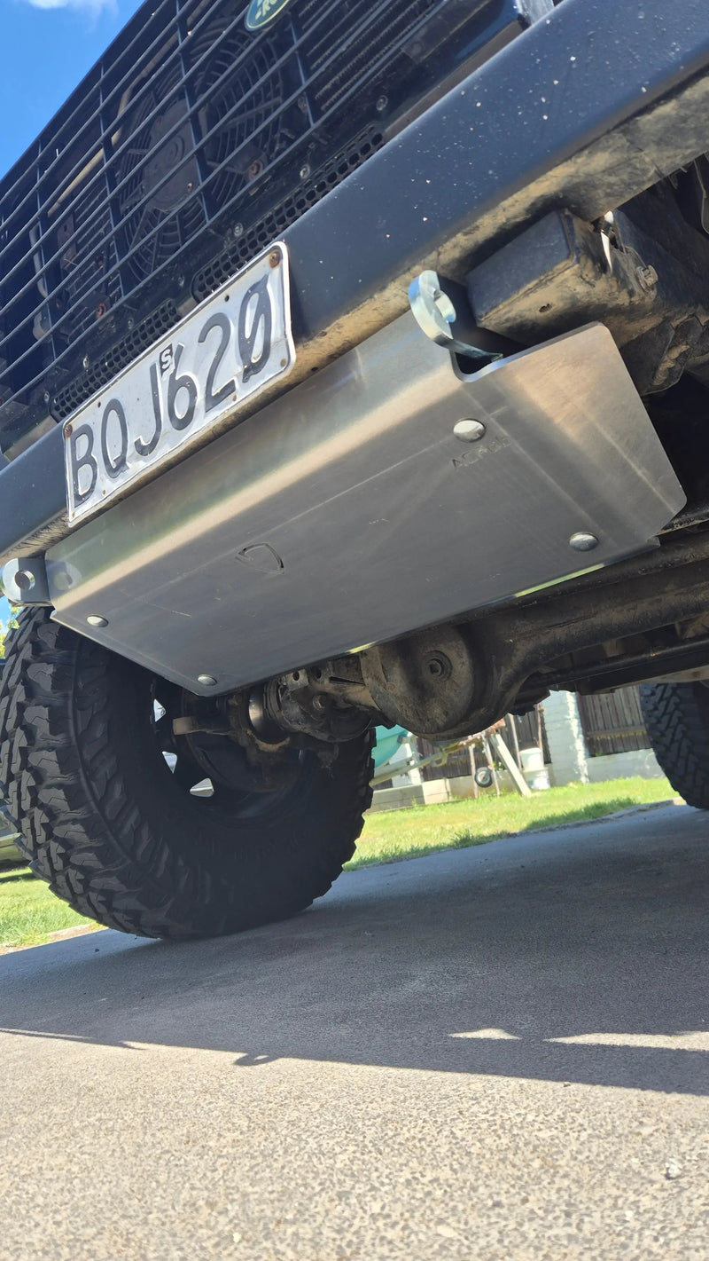 Land Rover Defender Steering Guard by ACFab