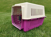 Large 68CM Dog/Cat/Pet Travel Cage/Carrier/Crat - PINK by dealonline.co.nz