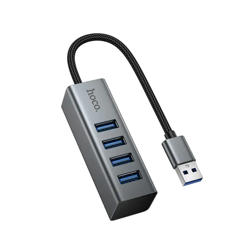 USB A to 4 Port USB 3.0 Expansion Hub 5Gbps (HB1B) by techplus