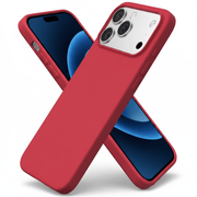 techplus Mobile Phone Case iPhone 18 Pro Max Red Silicone Case – Soft Protective Cover iPhone 18 Pro Max Red Silicone Case – Soft Protective Cover