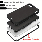 IPhone 6 Plus Triple Layer Armor Hard Case by techplus