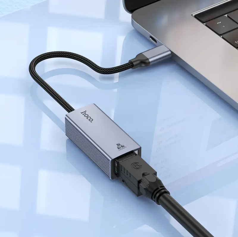 USB-C to RJ45 Ethernet Adapter 1000Mbps Gigabit LAN Adapter by techplus