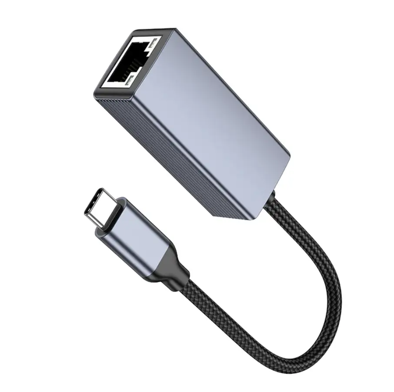 USB-C to RJ45 Ethernet Adapter 1000Mbps Gigabit LAN Adapter by techplus