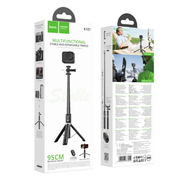 Bluetooth Selfie Stick Tripod 95cm with Remote (K101) by techplus