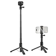 Bluetooth Selfie Stick Tripod 95cm with Remote (K101) by techplus