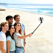 Bluetooth Selfie Stick Tripod 95cm with Remote (K101) by techplus