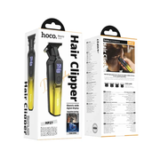 Electric Hair Clipper LED Display Cordless Trimmer (HP27) by techplus