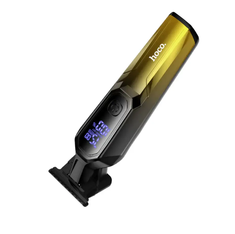 Electric Hair Clipper LED Display Cordless Trimmer (HP27) by techplus