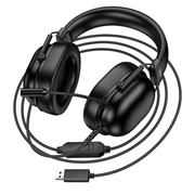 Premium Wired Gaming Headset 7.1 USB (W113) by techplus