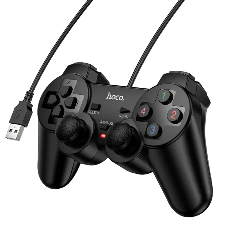 Wired Gaming Controller PC USB Gamepad (GA3) by techplus