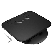 Carbon Steel Foldable Laptop Stand (HD14) by techplus