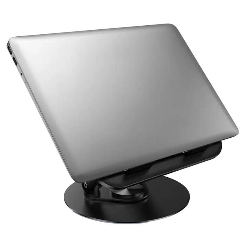 Carbon Steel Foldable Laptop Stand (HD14) by techplus