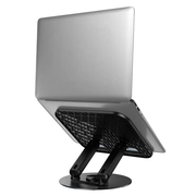 Carbon Steel Foldable Laptop Stand (HD14) by techplus