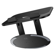 Carbon Steel Foldable Laptop Stand (HD14) by techplus