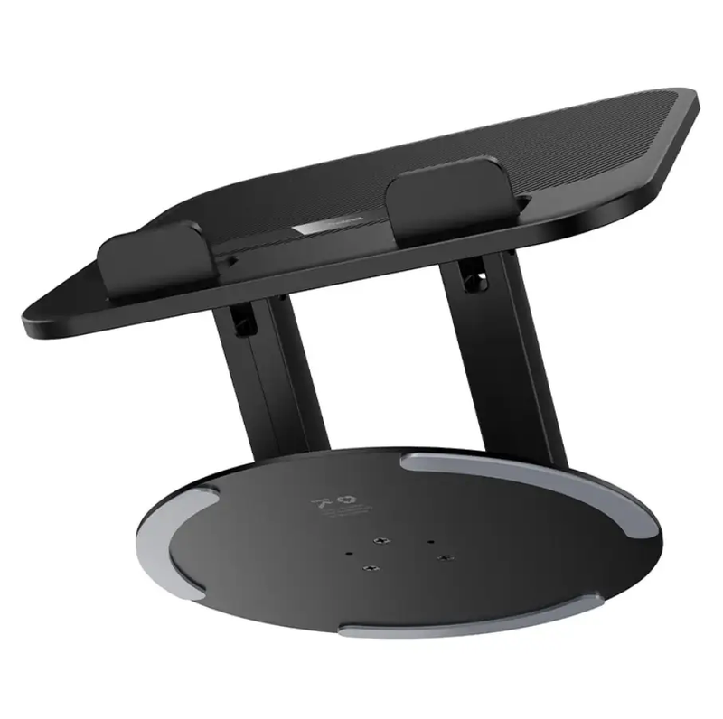 Carbon Steel Foldable Laptop Stand (HD14) by techplus