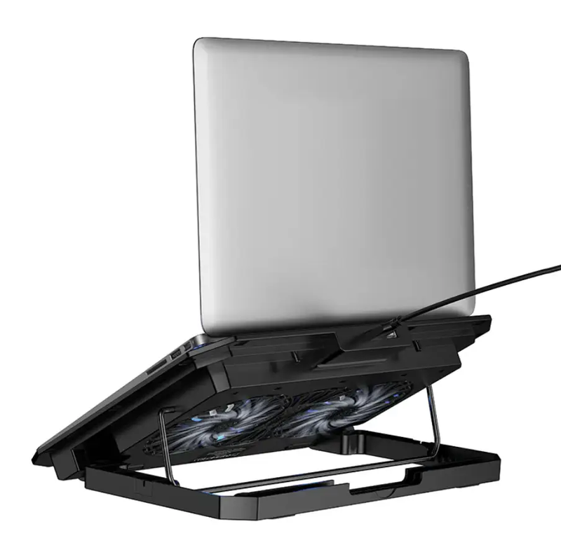 Laptop Stand with Cooling Fan Adjustable (GA4) by techplus