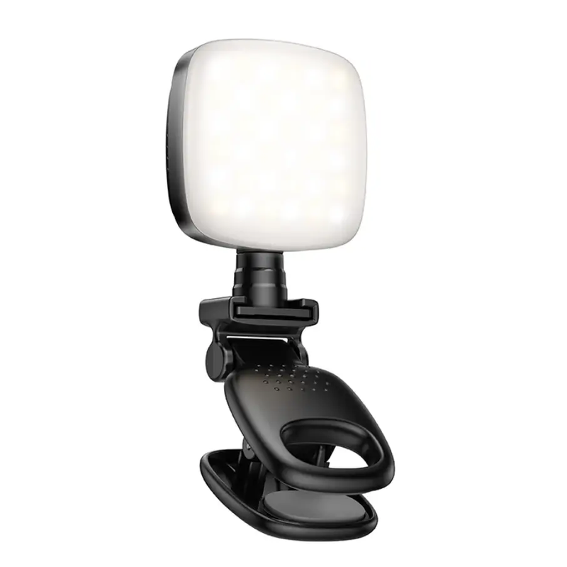 Hoco Portable Mini LED Fill Light Clip On 9 Level (K28) by techplus