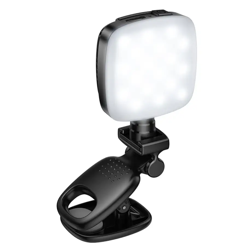 Hoco Portable Mini LED Fill Light Clip On 9 Level (K28) by techplus