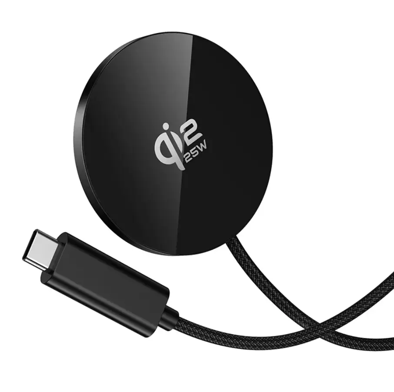 Hoco 25W Qi2.2 Magnetic Wireless Charger (CW63 Pro) Black by techplus