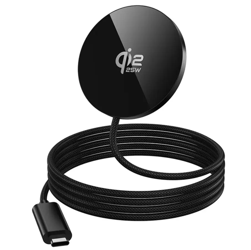 Hoco 25W Qi2.2 Magnetic Wireless Charger (CW63 Pro) Black by techplus
