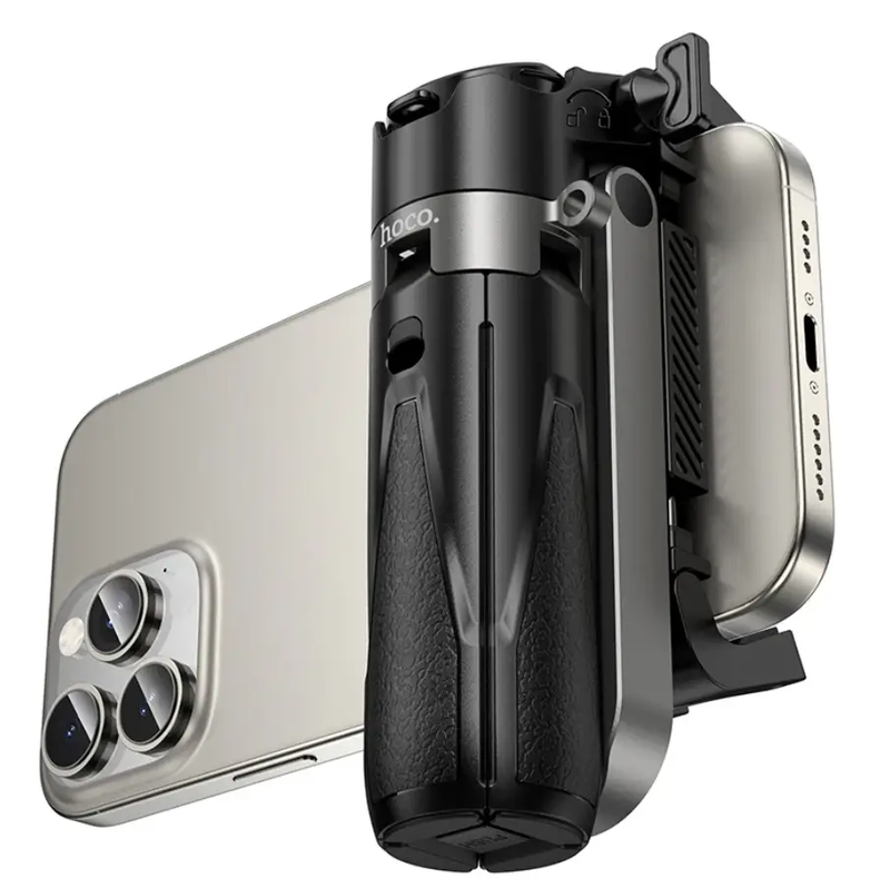 Hoco Mini Bluetooth Selfie Stick Tripod With Remote (K27) by techplus