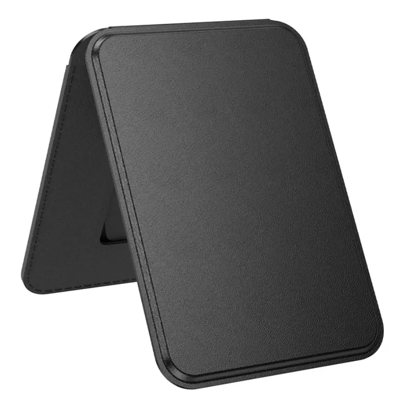 Hoco Leather Magnetic Card Holder With MagSafe (DLB02) by techplus