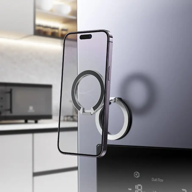 Hoco Magnetic Universal Phone Holder Foldable Dual Magnet Stand (DH24) by techplus