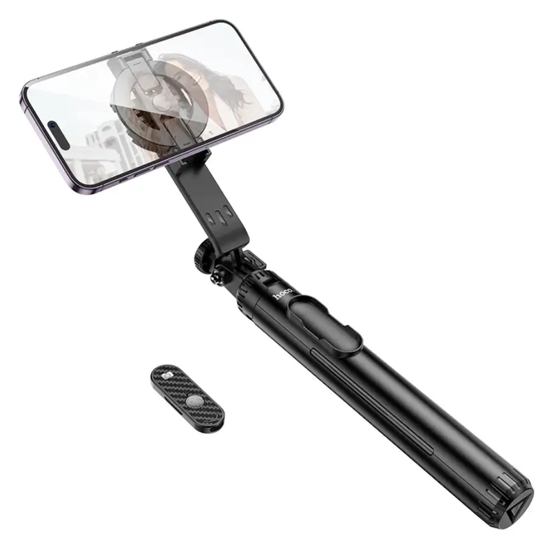 Hoco Bluetooth Selfie Stick With 1.5m Tripod Magnetic Phone Holder (K25) by techplus