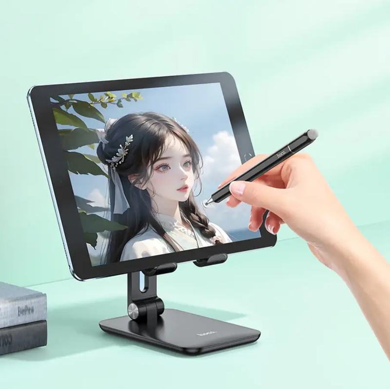 Hoco 3 in 1 Universal Stylus Pen Touchscreen Disc Mesh Ballpoint (GM111) by techplus