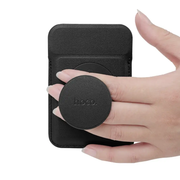Hoco Magnetic Card Pocket Wallet Slim Phone Holder (GT6) by techplus