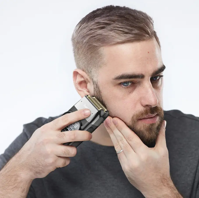 Hoco Electric Hair Shaver & Trimmer With Dual Mesh Display (HP30) by techplus