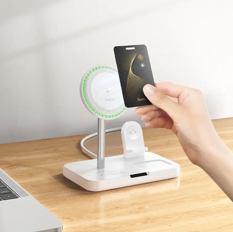 Hoco Smart Wireless Tracker Card & Wireless Charging (E92) by techplus