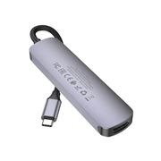 Hoco PD 100W USB-C Multi Function 6 in 1 Adapter Hub (HB28) by techplus
